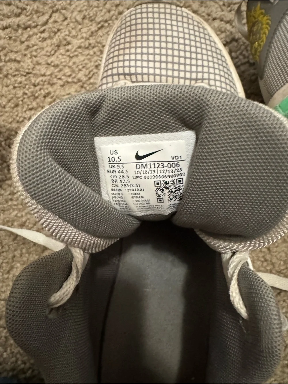 Nike LeBron Witness 7 DM1123-006 Gray Basketball Shoes Sneakers